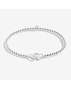 Joma Jewellery A Little Loved Beyond Measure Bracelet In Silver Plating